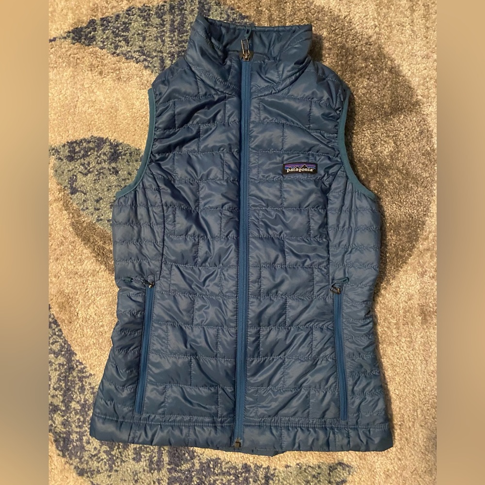 Patagonia Nano Puff Blue Vest XXS